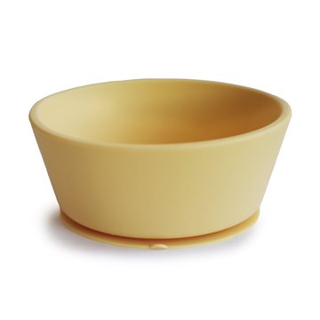 Mushie Silicone Bowl - Pale Daffodil